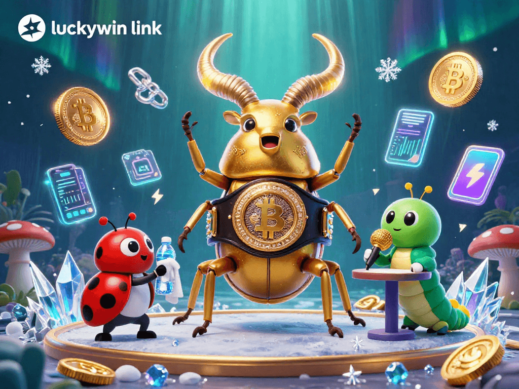 Place your bets with luckywin link in this vibrant 3D casino scene packed with action and detail.