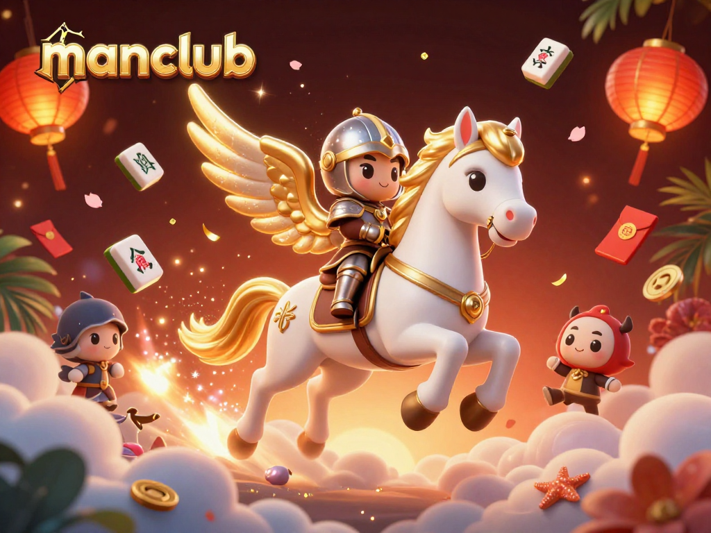 Experience the thrill of manclub with vibrant casino elements and fairy-tale characters in action.