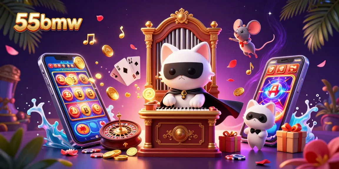 Play dynamic casino games at 55bmw with thrilling digital visuals and action