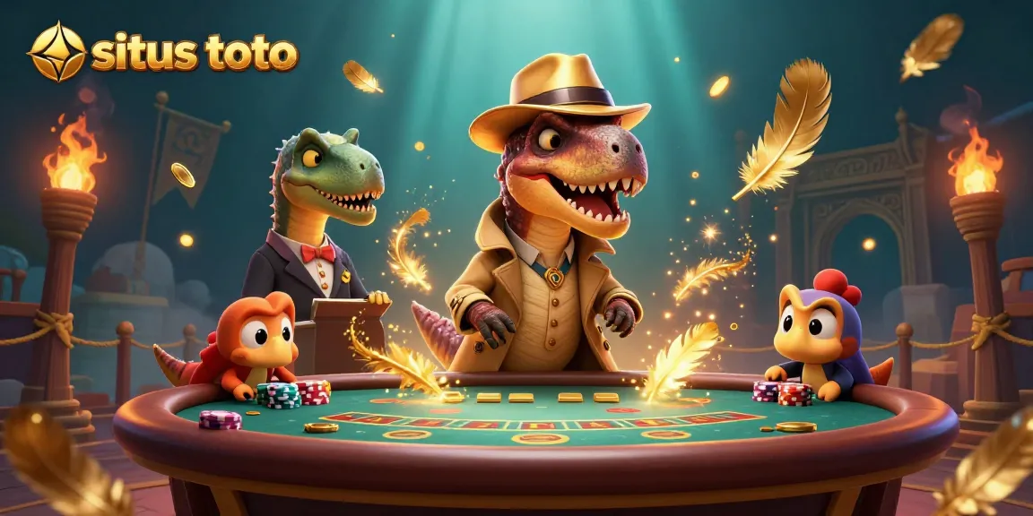 Menggali peluang di situs toto dengan karakter unik bermain di meja blackjack yang penuh warna.
