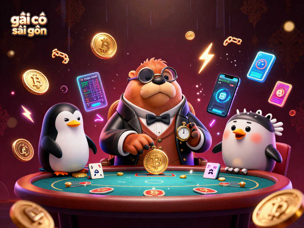 Engage with gái gọi sài gòn in a vibrant underwater casino, showcasing unique poker action.