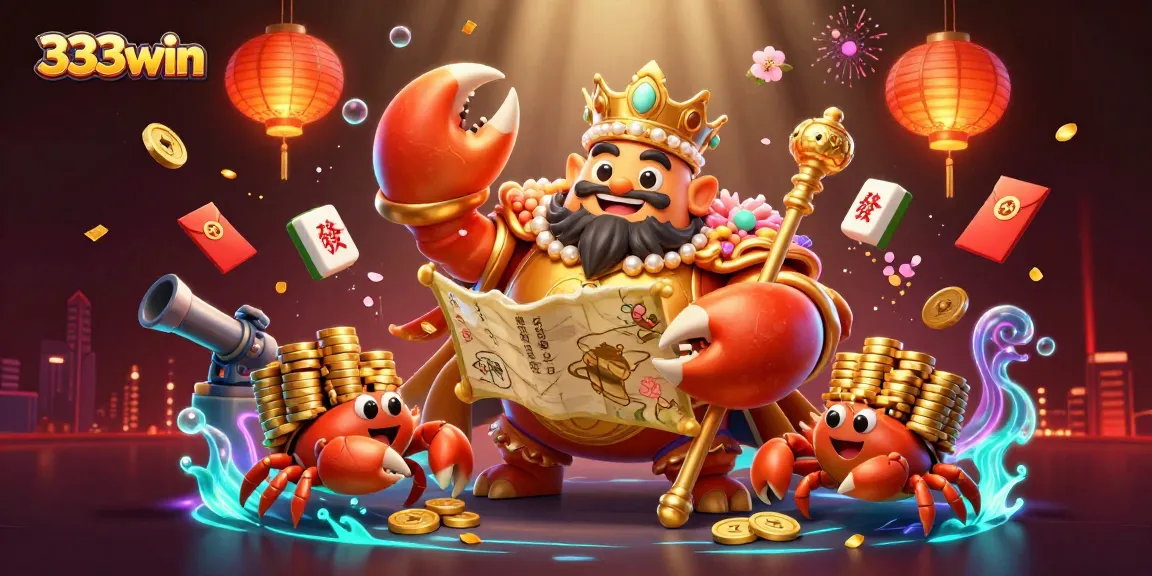 Experience the thrilling world of 333win with underwater adventures and vibrant casino elements.