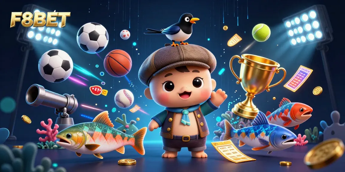 Engage in thrilling underwater fish shooting games at F8BET, featuring vibrant aquatic creatures.