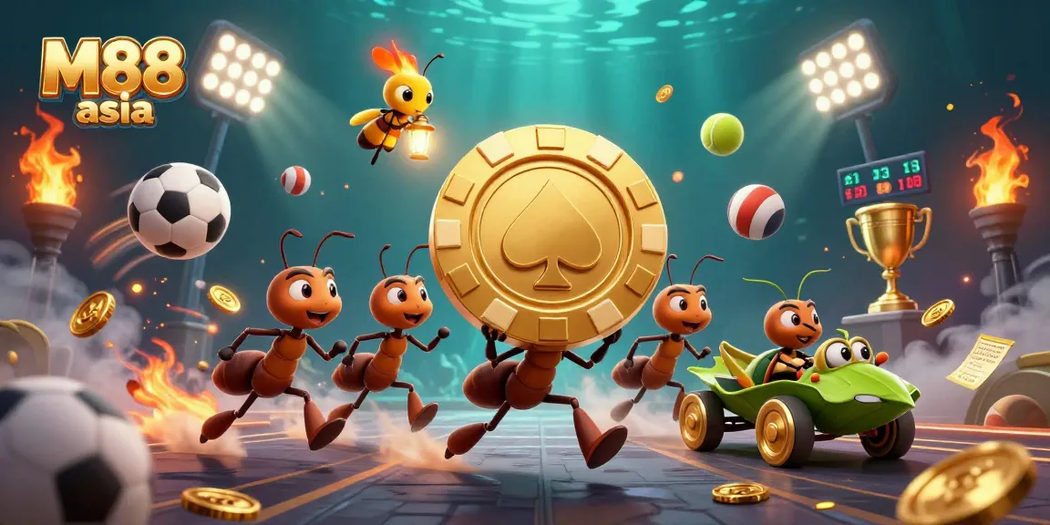 Navigate thrilling sports betting action at M88 asia with dynamic gameplay and golden rewards.